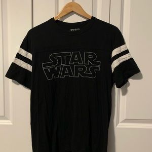 Star Wars black and white tee